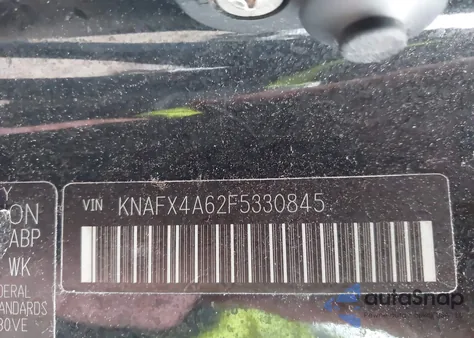 2015 Kia Forte Lx из США, поврежденный, VIN KNAFX4A62F5330845